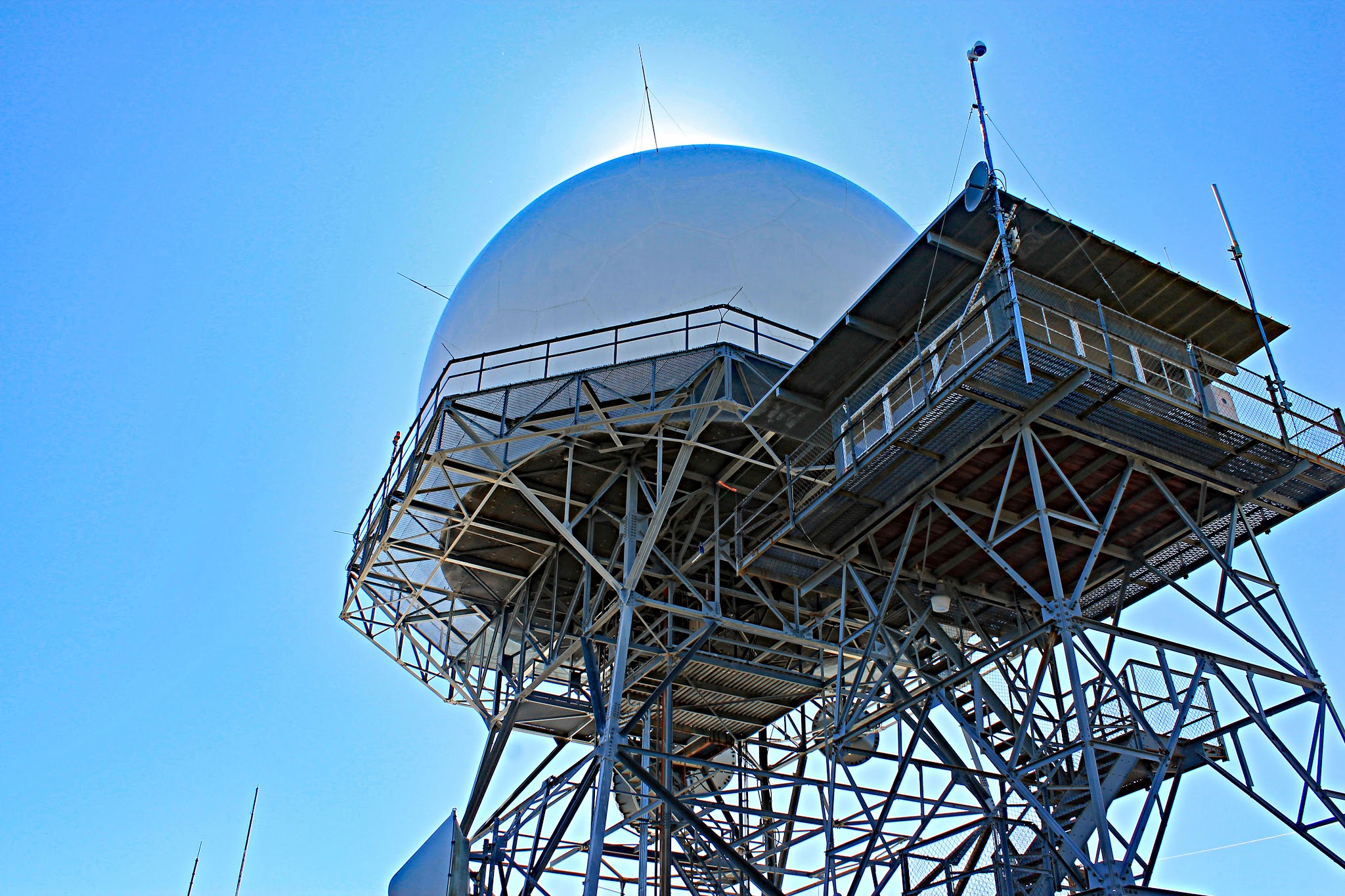 Humboldt Mountain - FAA Air Traffic Dome and Humboldt Mountain Lookout
