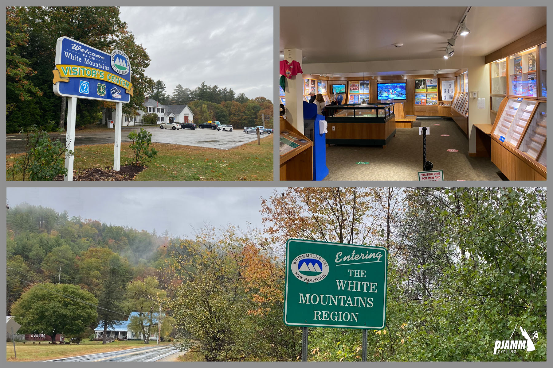 Cycling New England's White Mountains - White Mountains visitors center