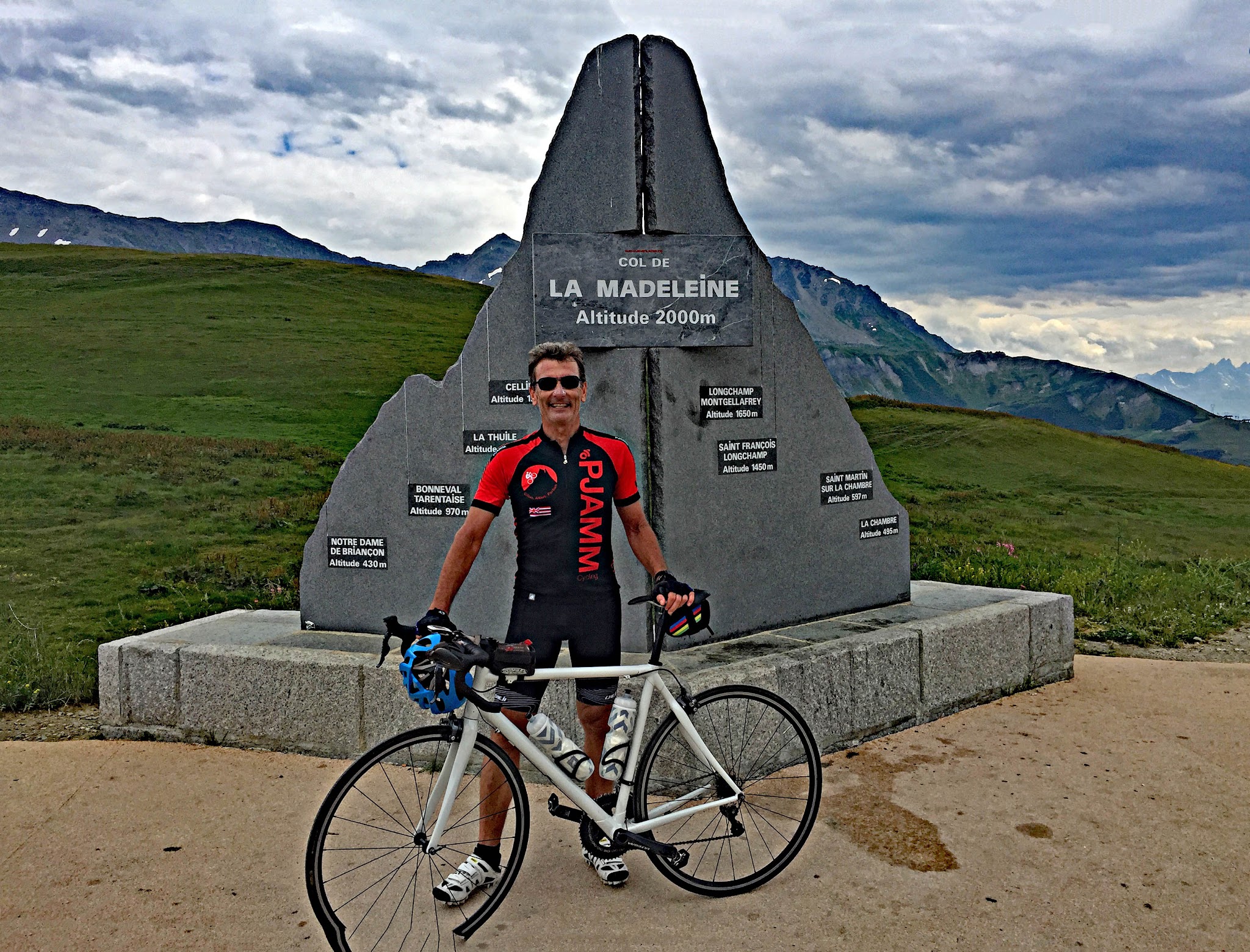 Col de Madeleine from La Léchère