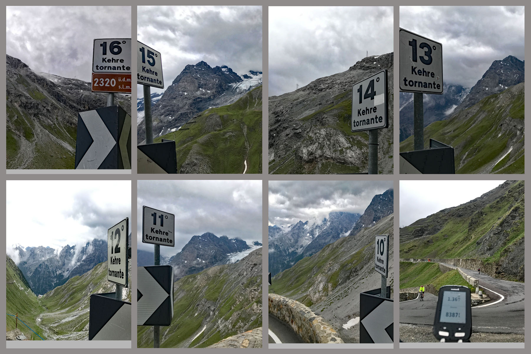 More turns along the route