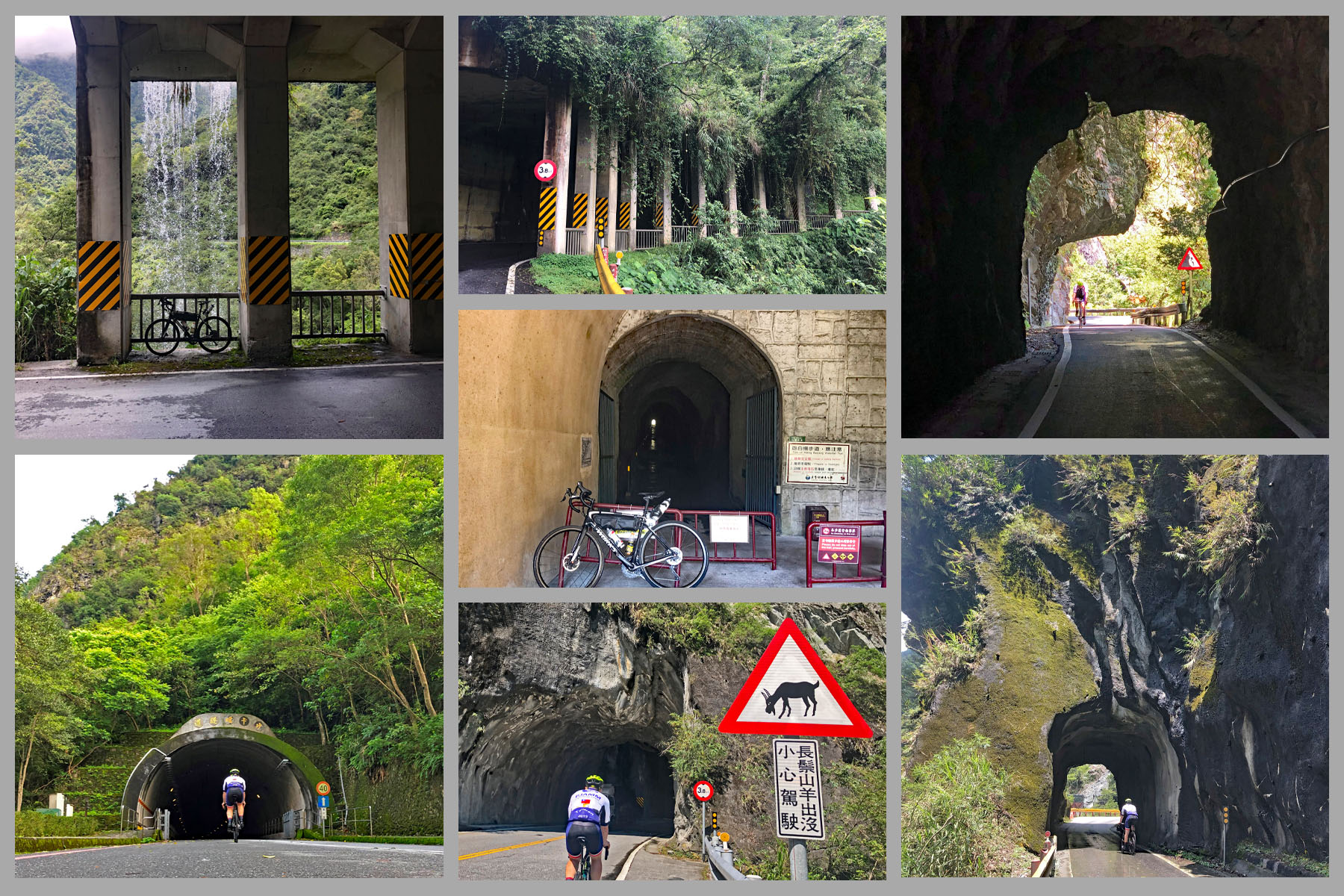 The most scenic bike climbs in the world - Climbing Wuling Pass East by bike - tunnel, bike, road
