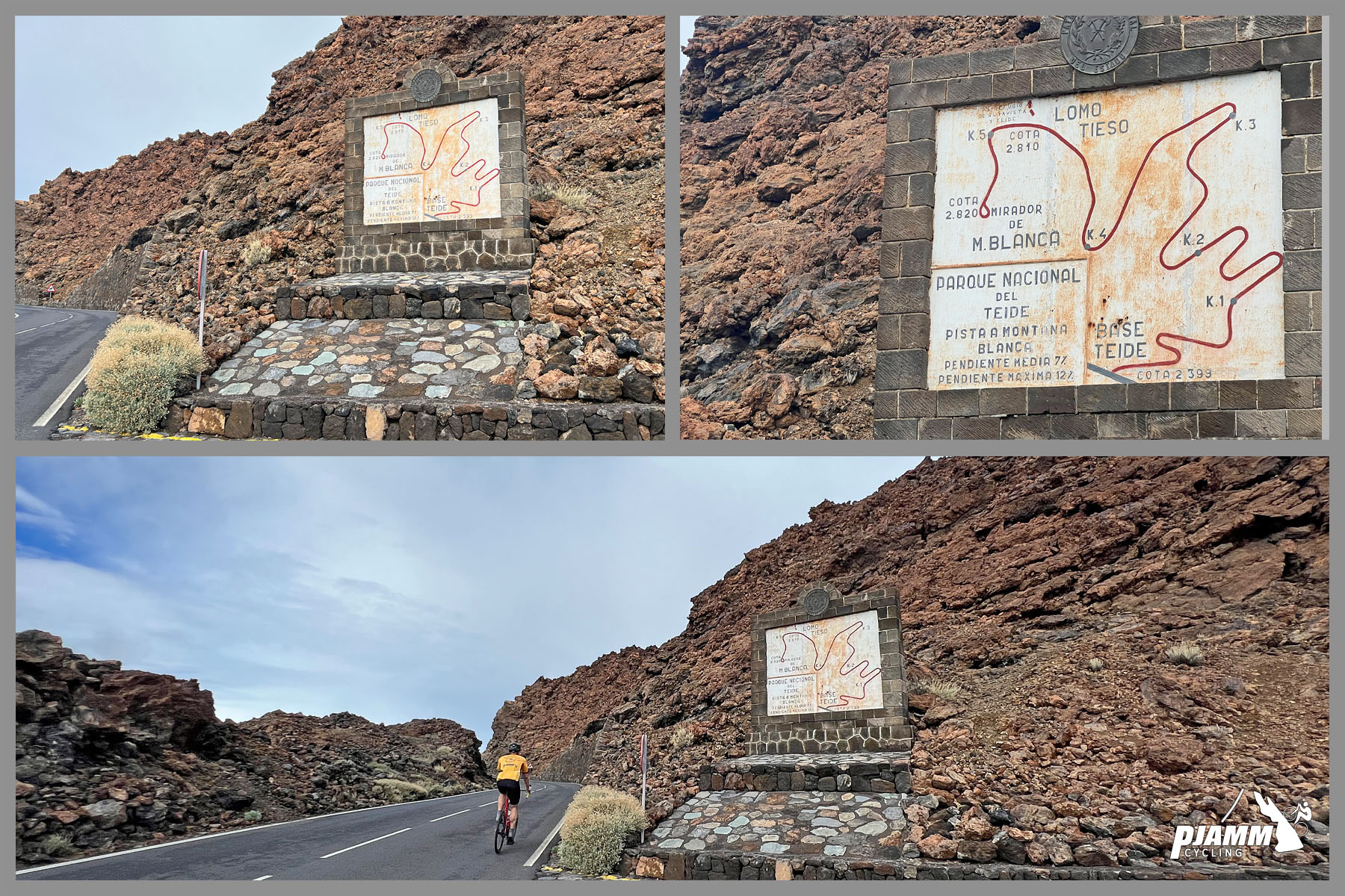 climb finish at Lomo Tiesco, the highest paved point on the island