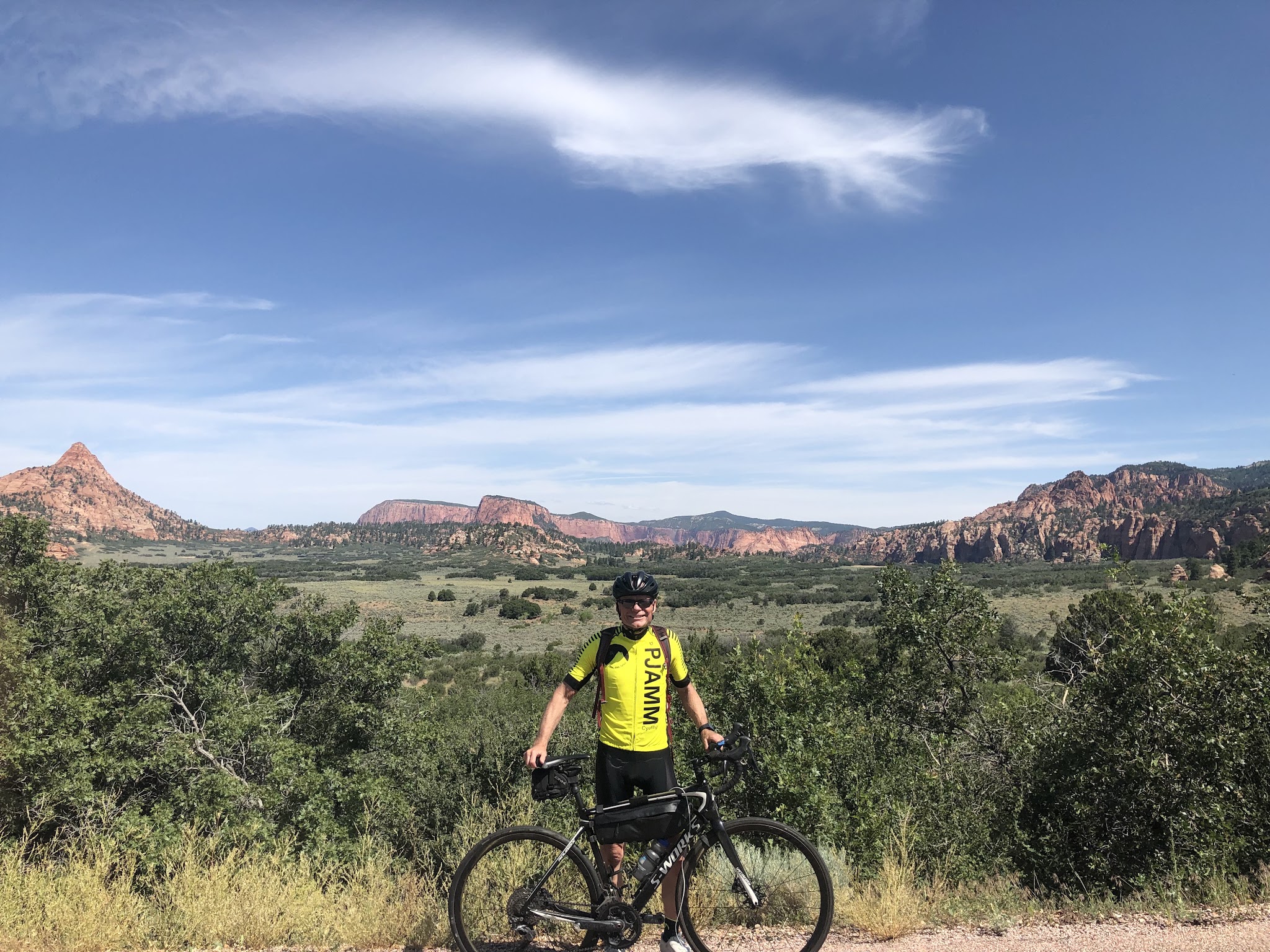 Cycling Zion National Park - Kolob Terrace Road