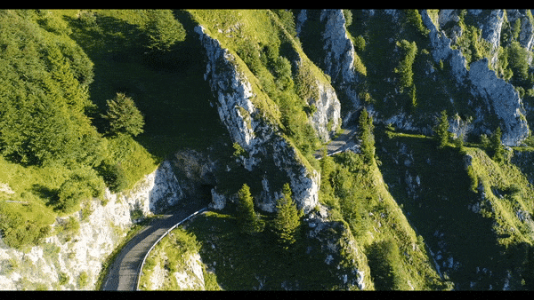 Monte Grappa from Crespano - Sacrario