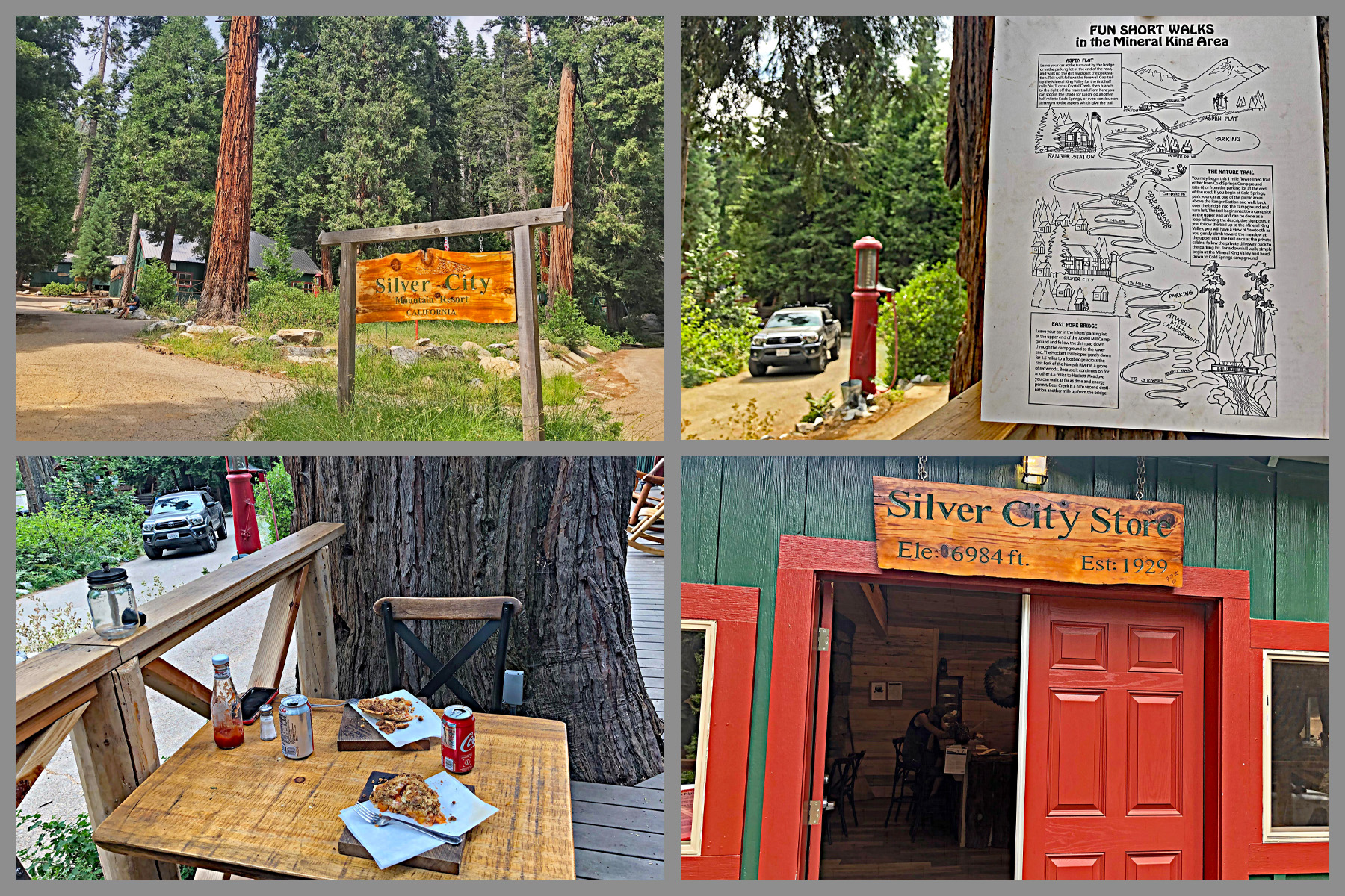 Cabin on Mineral King Road during bike ride.