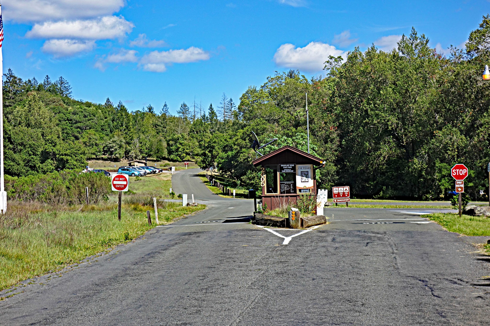 Bald Mountain - Start of gravel section