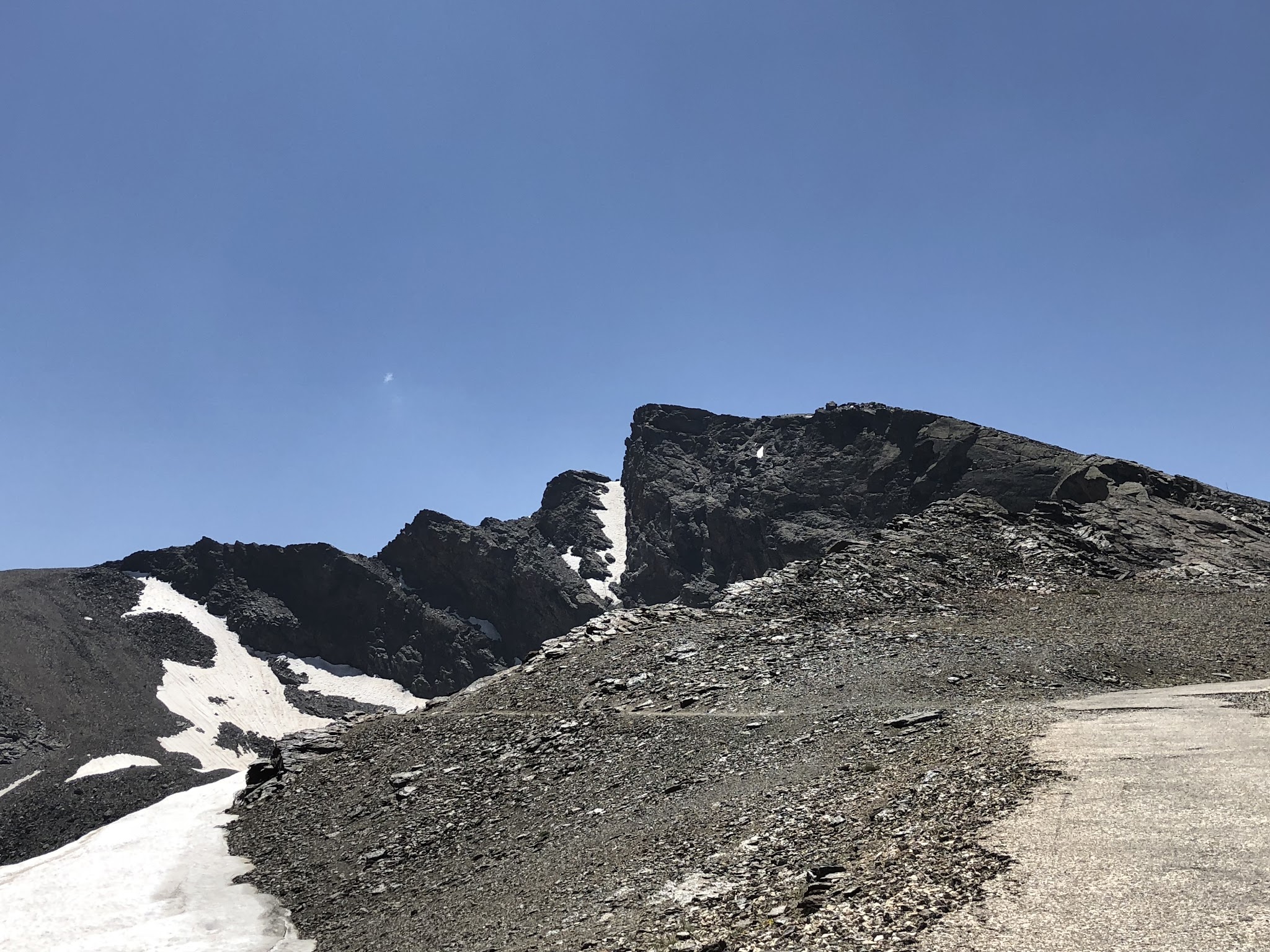 Pico de Veleta - the peak of the mountain