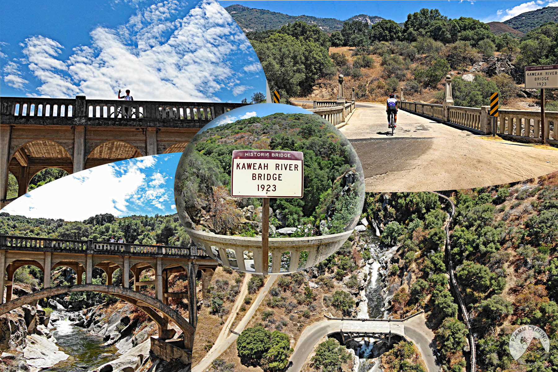 California's most epic bike climbs - Cabin on Mineral King Road during bike ride.