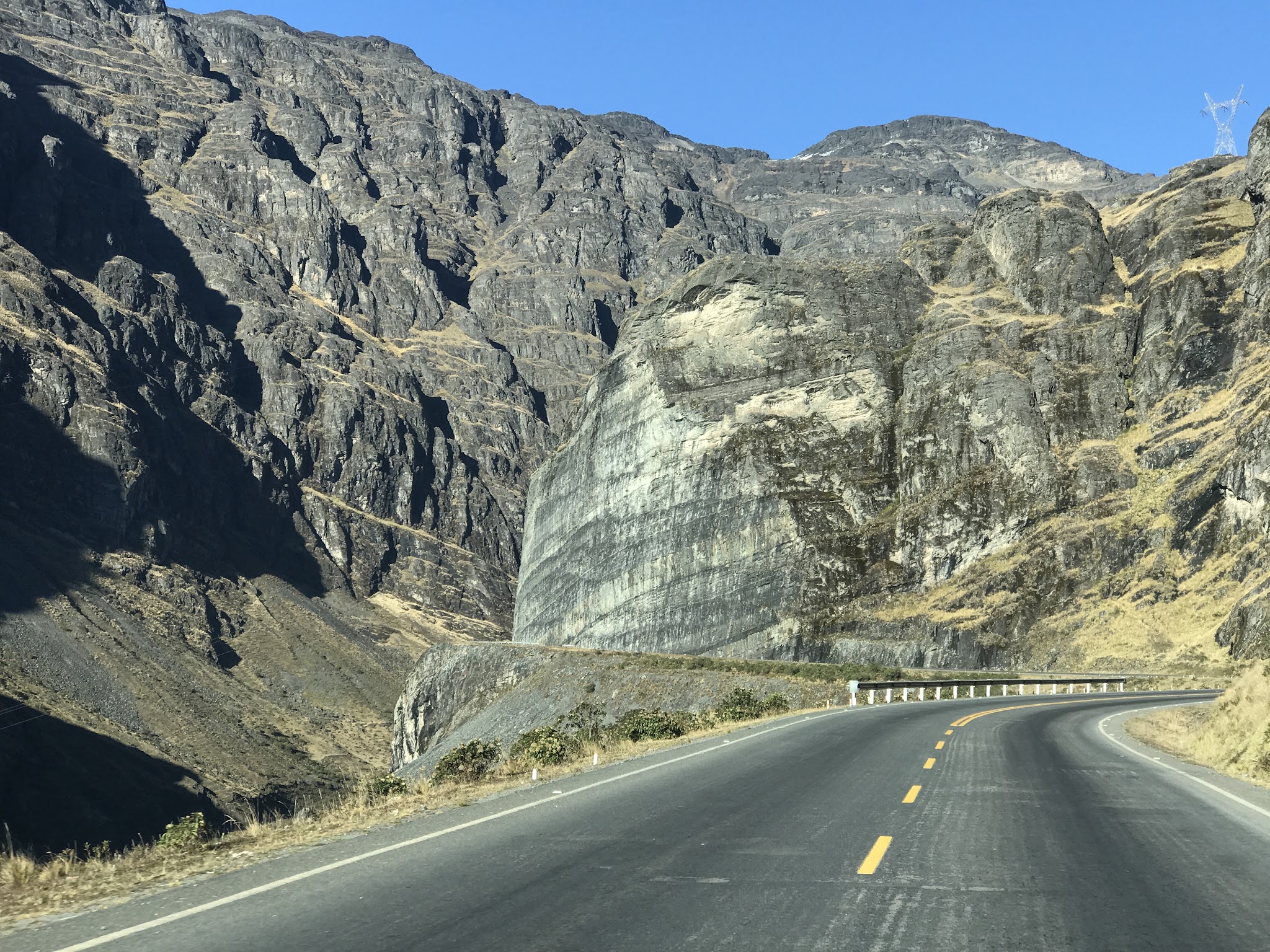 Climbing Hwy 9 after the Death Road