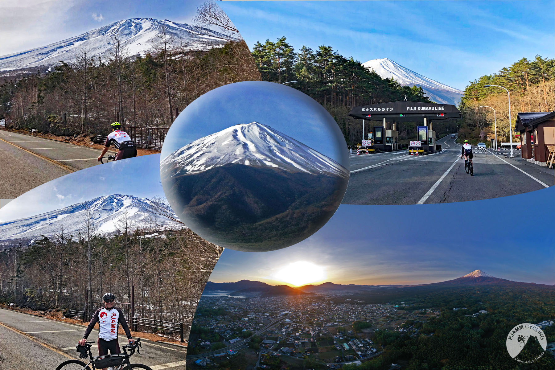 Cycling Mt. Fuji
