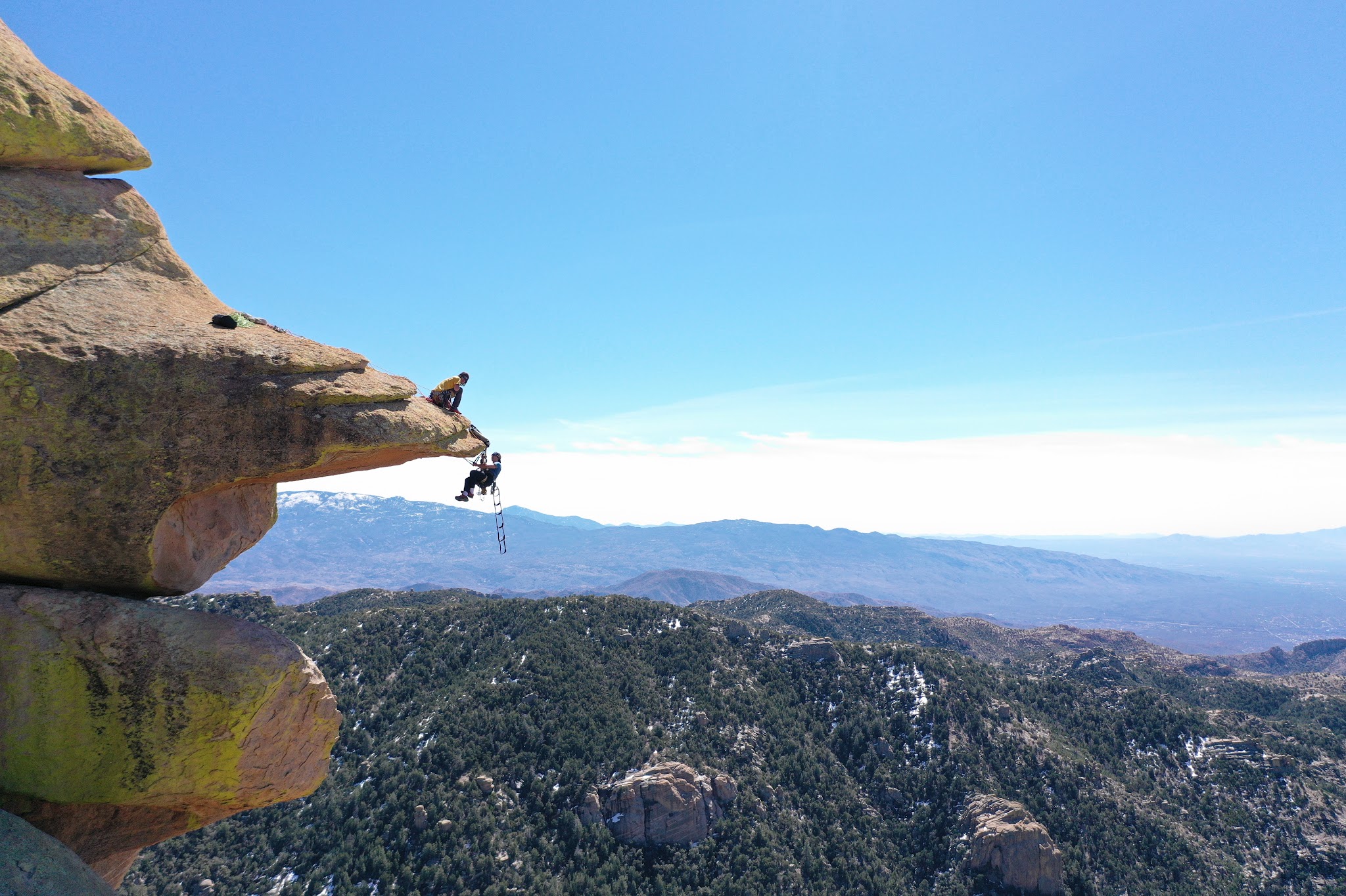 Windy Point on Mt Lemmon - Hoodoo formations