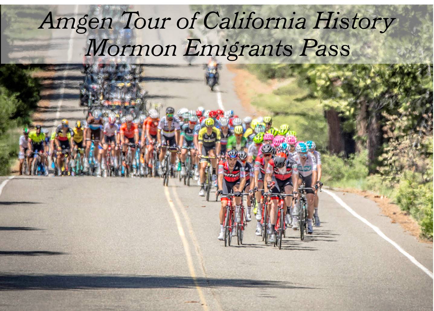 PJAMM Cycling John Johnson and World and National Masters cycling champion Mark Hoffenberg on Coleman Valley Road.