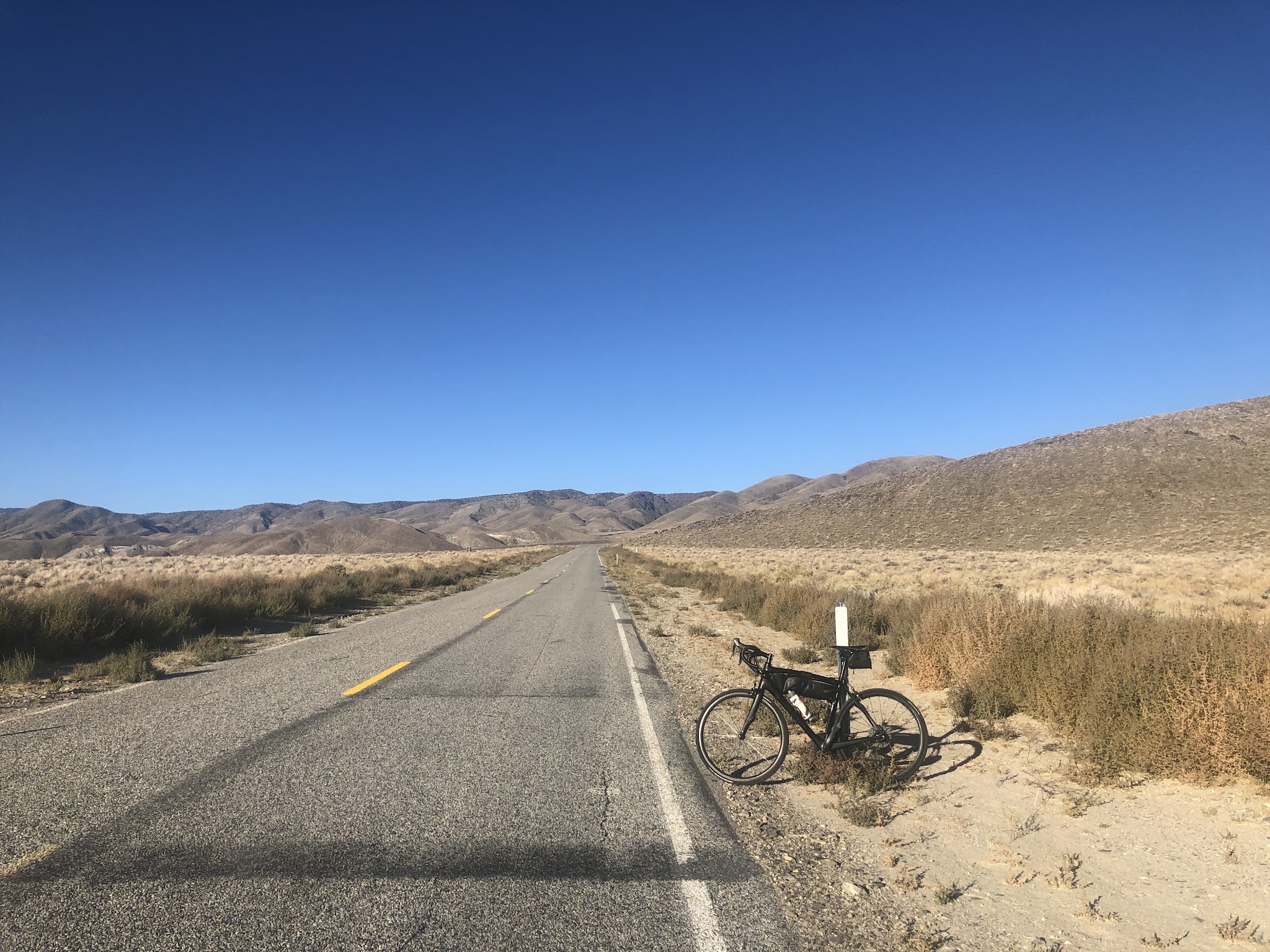 White Mountain East - bike by road