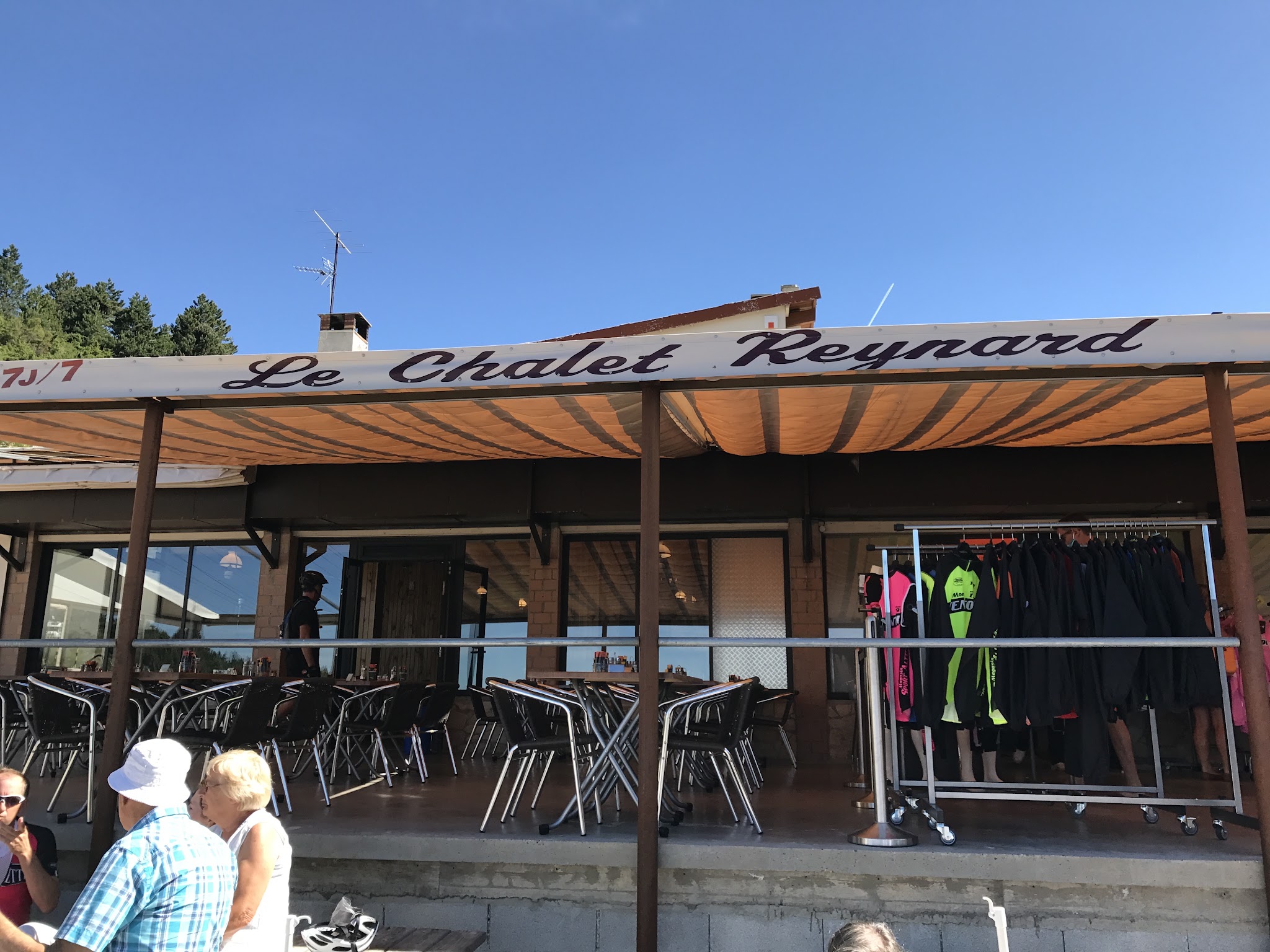 Bike climb of Mount Ventoux - Le Chalet Reynard