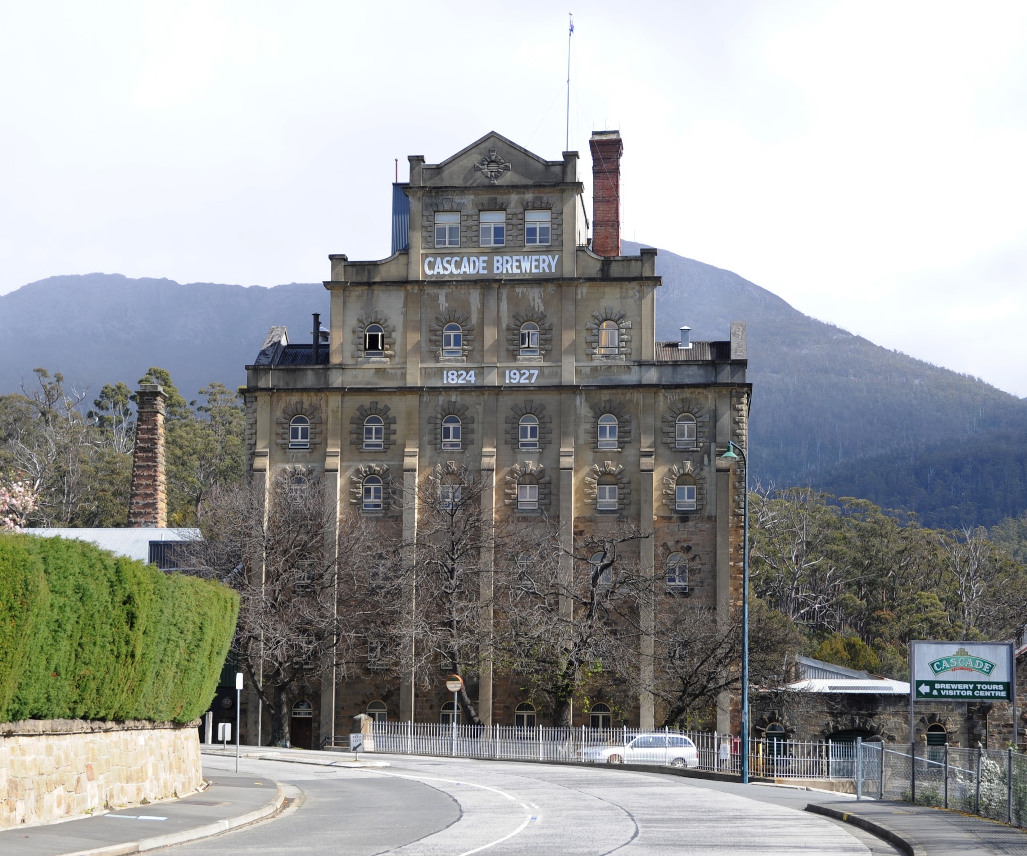 Cycling Mt. Wellington - Cascade Brewery
