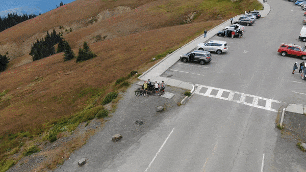 Cycling Hurricane Ridge - Mt. Rainier