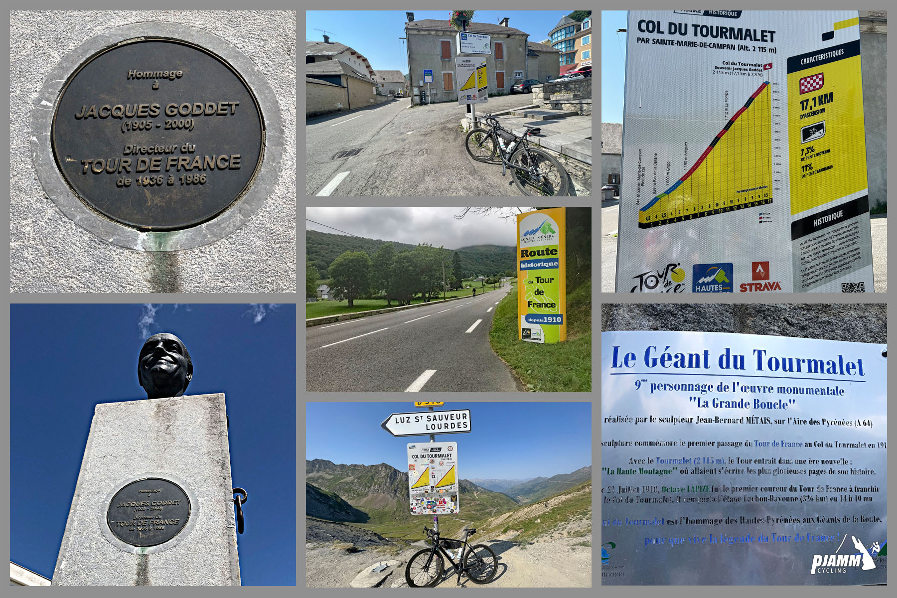 Tour de France signs at summit