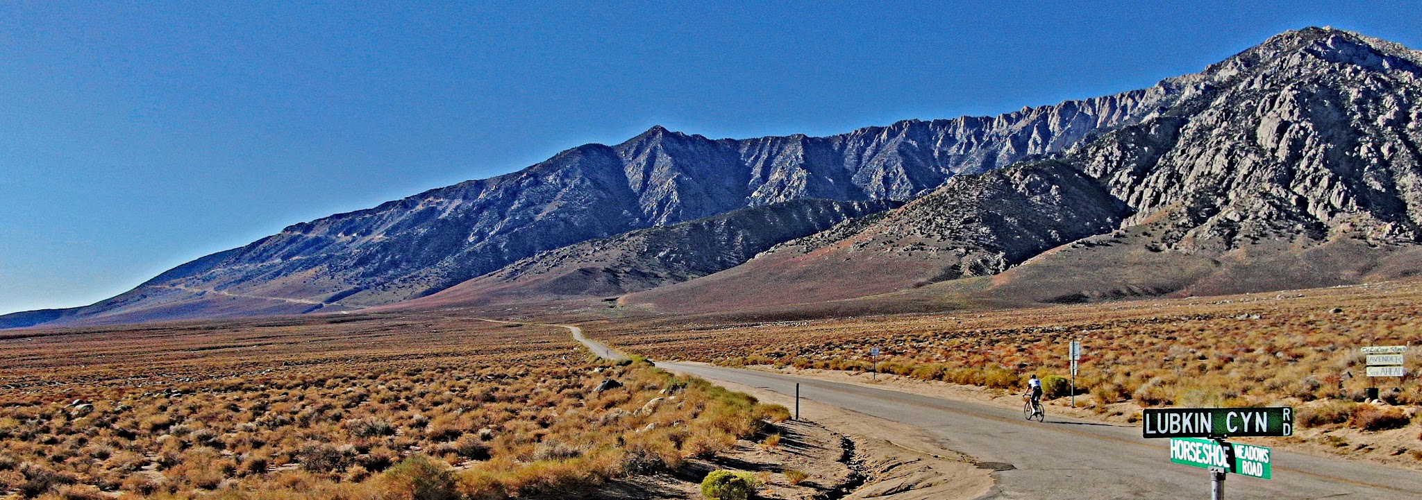 Hairpin #2 on Horseshoe Meadow Road, Lone Pine, Owens Valley, CA