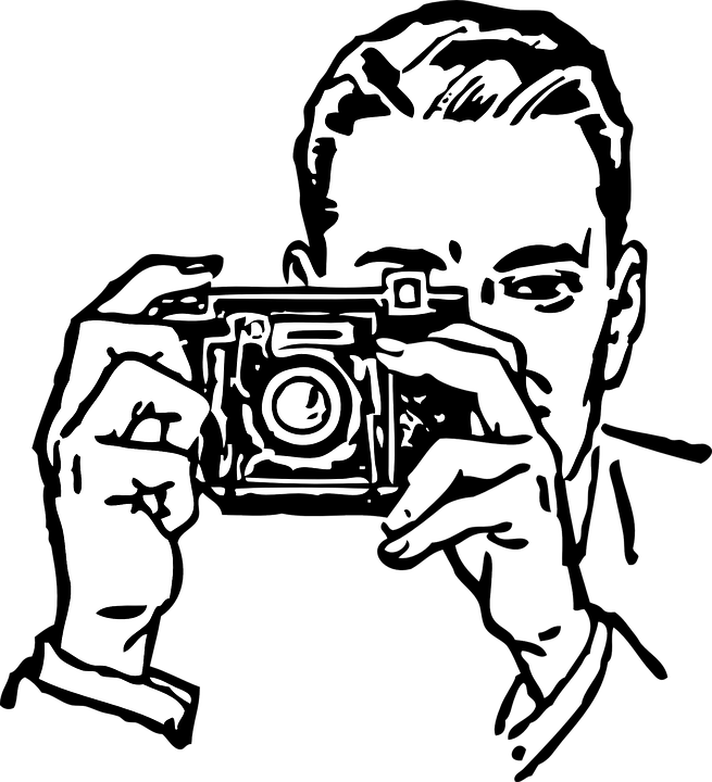 Free vector graphic: Photographer, Man, Taking, Picture - Free ...
