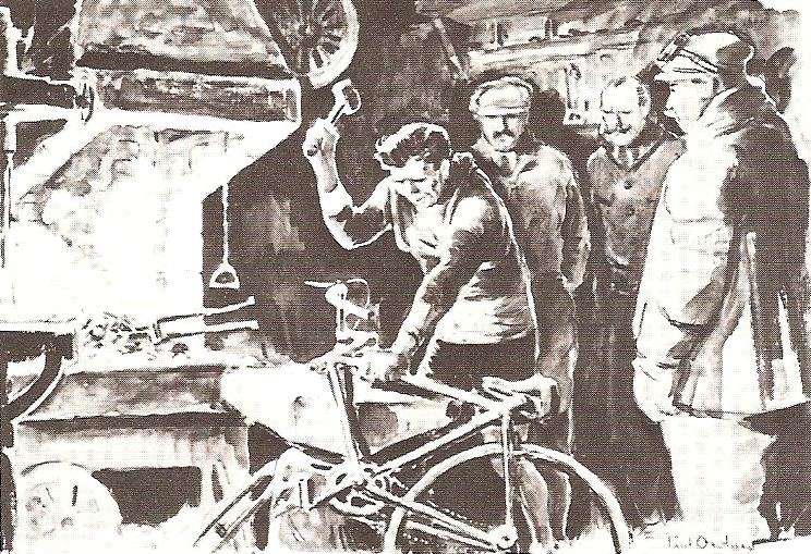 Eugene Christophe - Tourmalet 1910