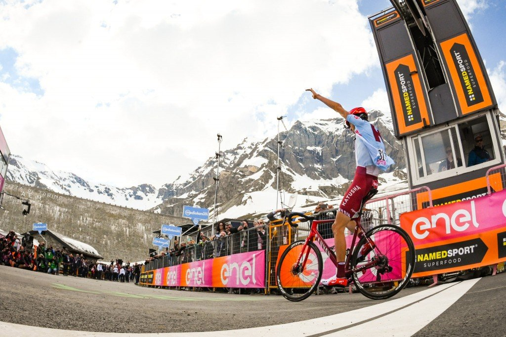 Cycling Colle de Nivolet, Italy - 