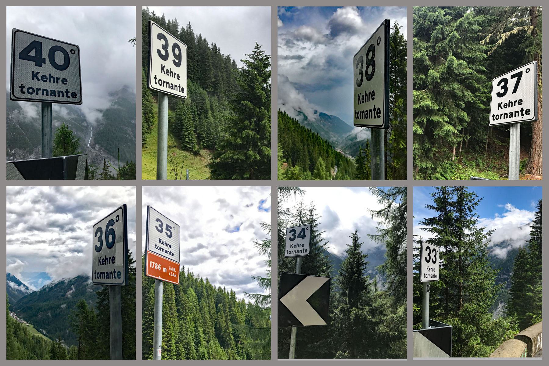 More turns along the route