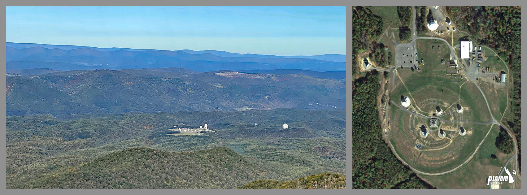 Cycling Reddish Knob, Virginia - Sugar Grove NSA listening station
