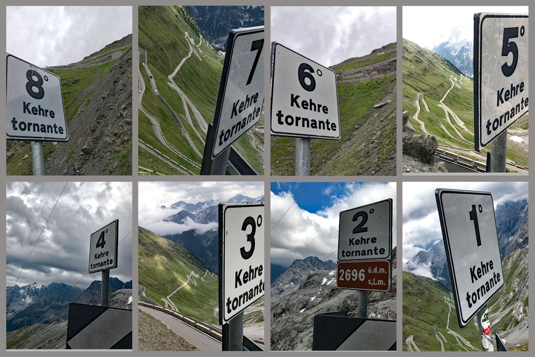 More turns along the route