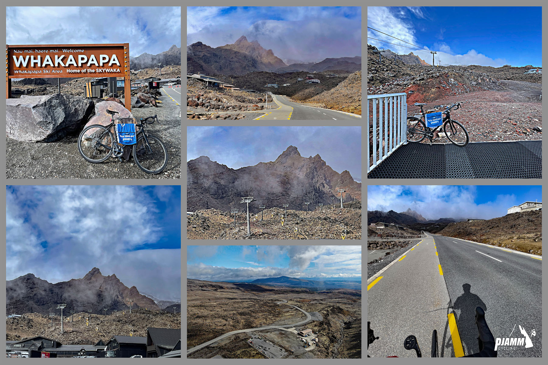 Climbing Ruapehu Ski Area, New Zealand climb finish, Whakapapa Ski Area