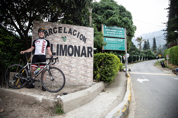 Bike climb El Limonar - PJAMM Mitch Reid, bike, street sign, road