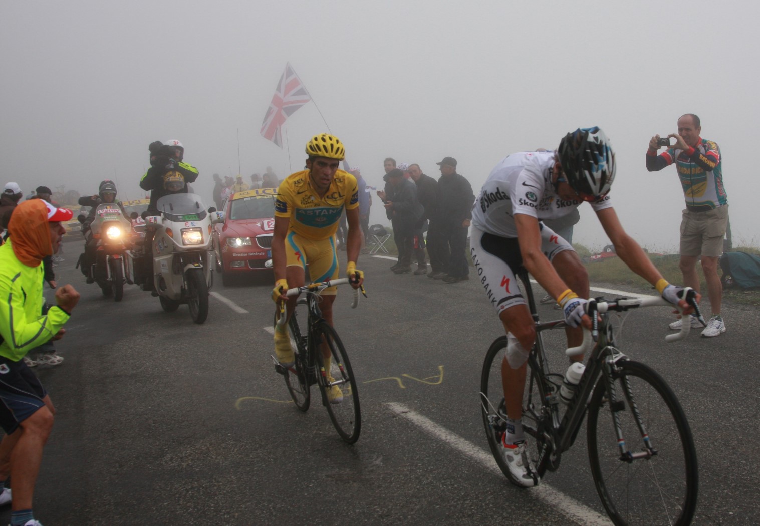 Tourmalet - Schleck and Cantador