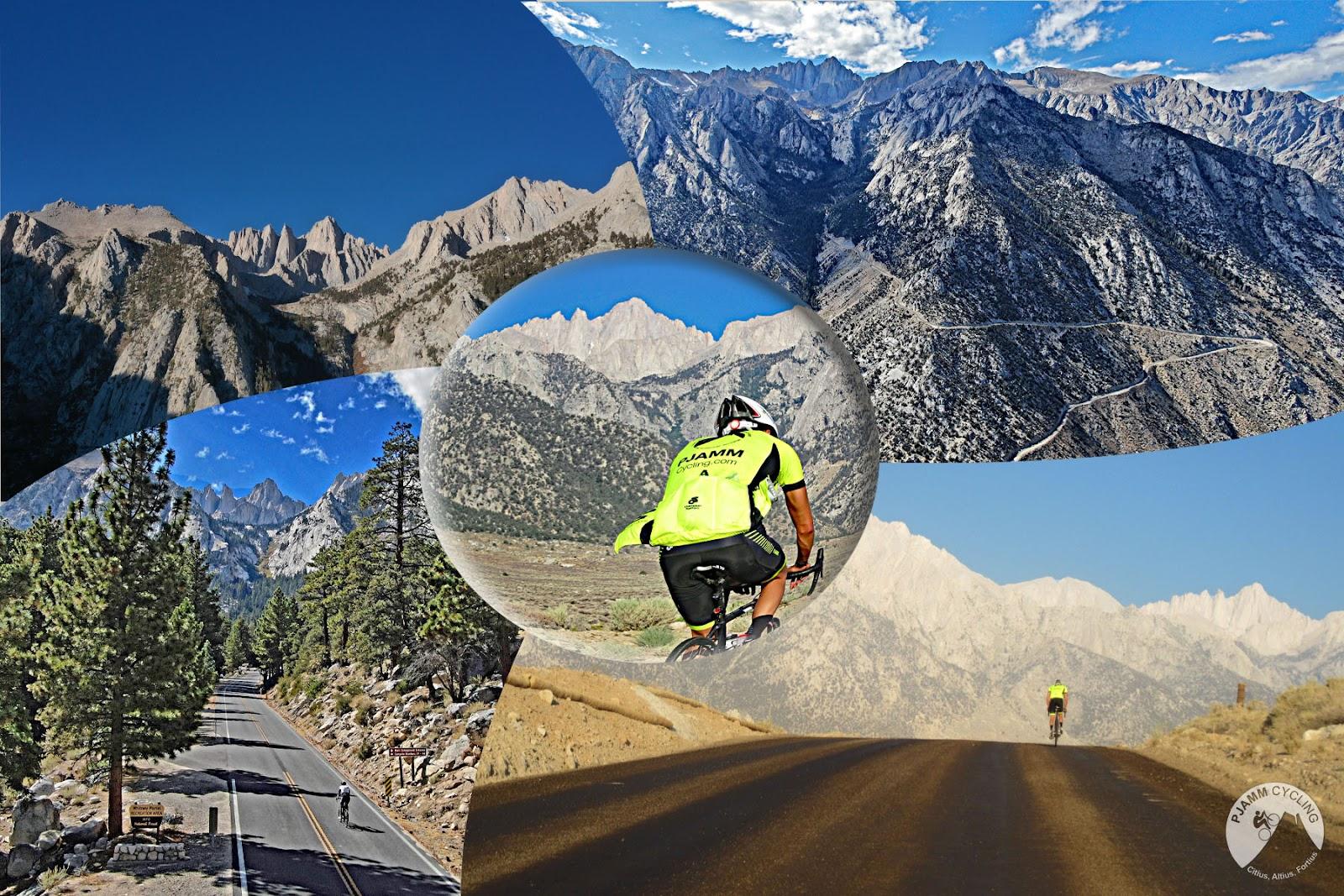 Cycling Top 10 California Bike Climbs - spires of mt whitney summit