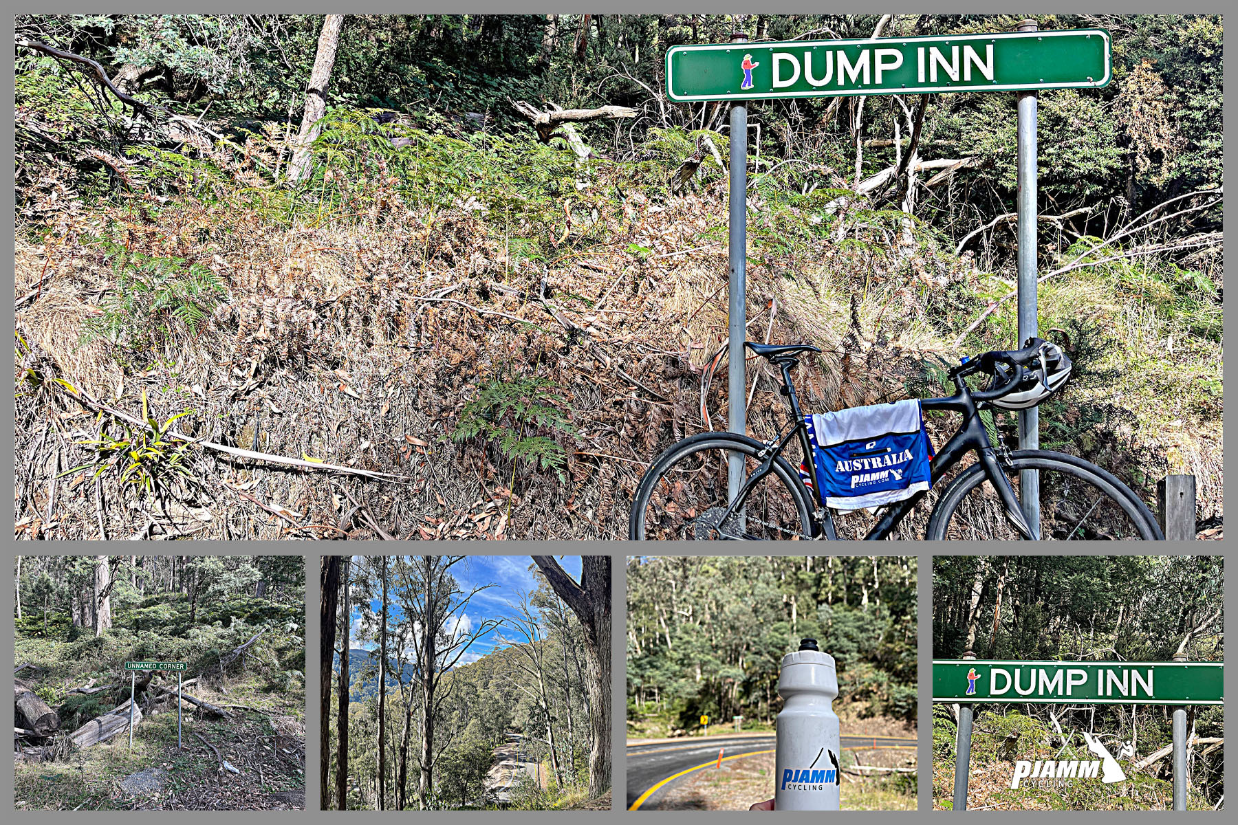 signs for Dump Inn