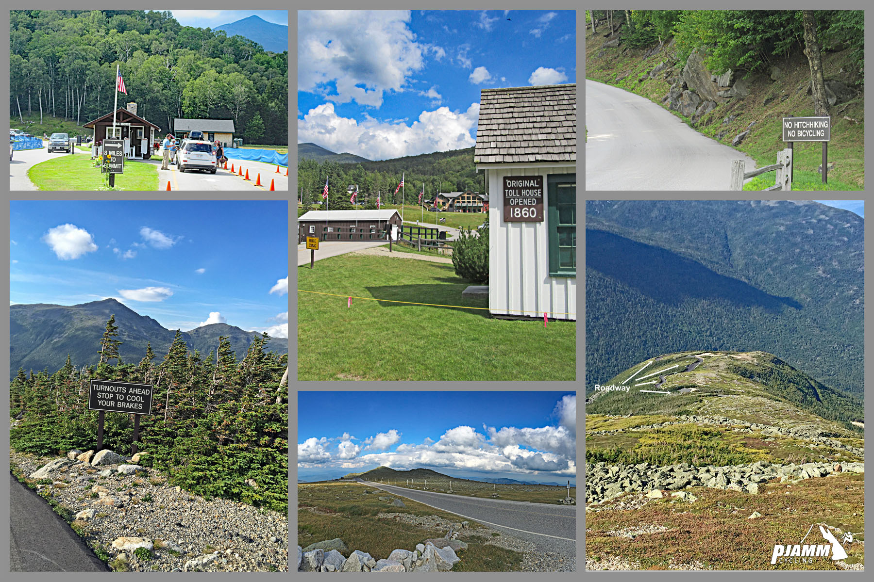 Mt. Washington Bike Climb - Mt. Washington on a non-race day
