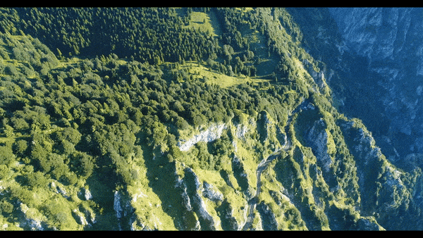Monte Grappa from Crespano - Sacrario