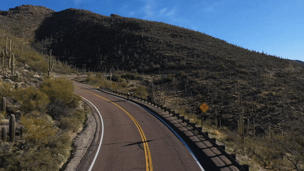 Bicycling Mt. Lemmon, Tucson, Arizona