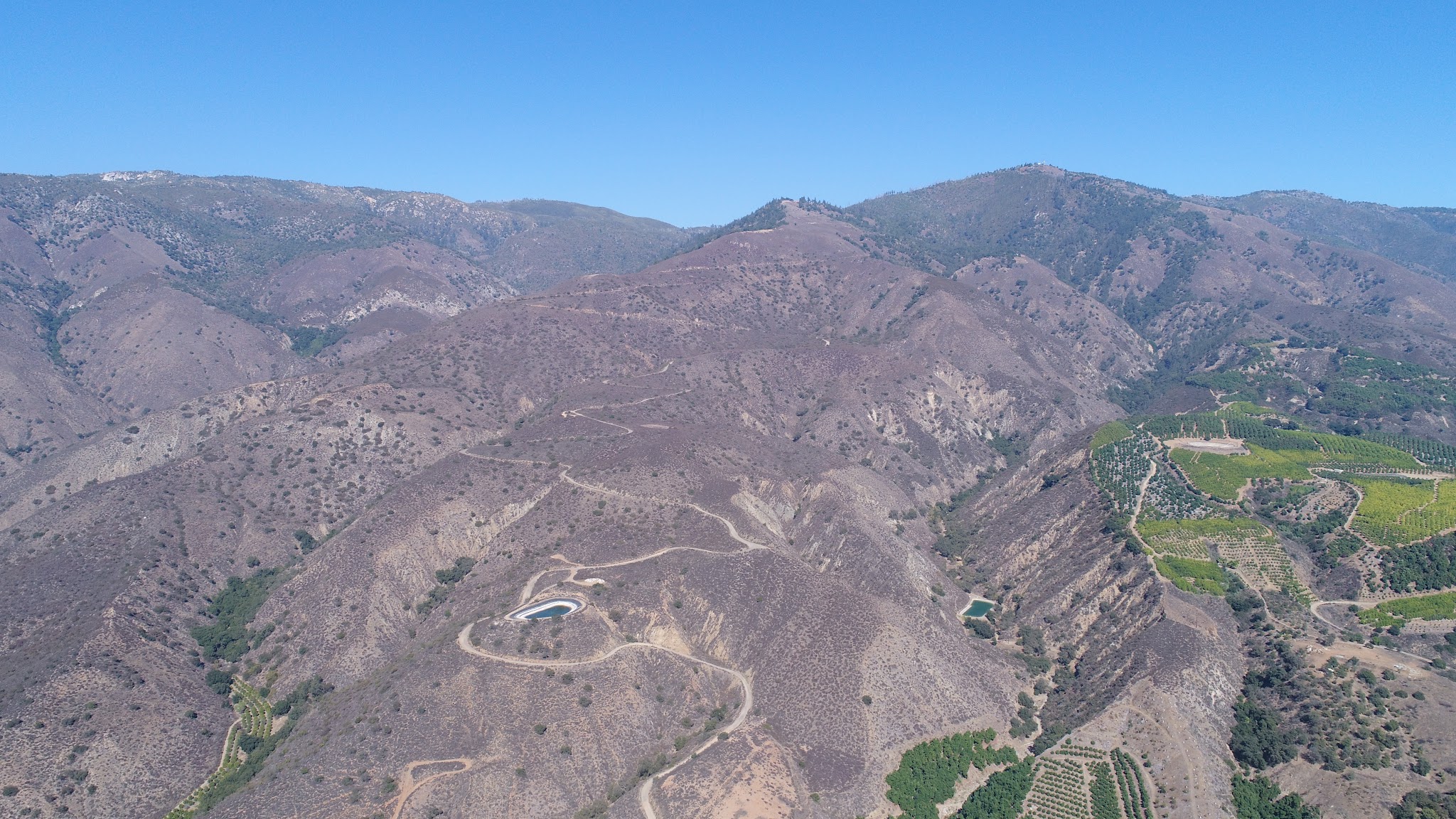 US Most Epic Bike Climbs - hairpins on Nate Harrison Grade