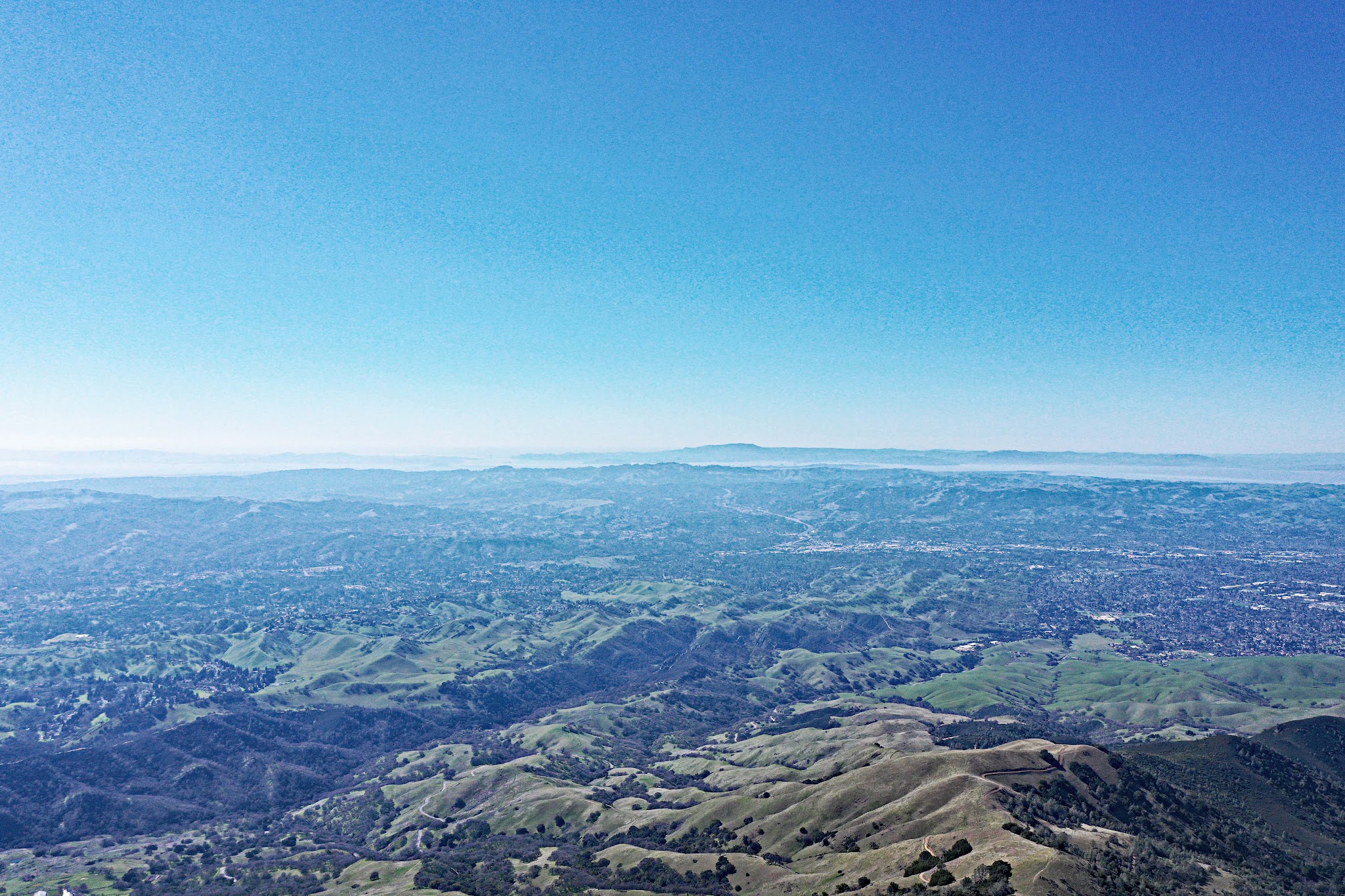 Bicycle ride up Mt. Diablo - Summit Road - Golden Gate Bridge and Mount Tamalpais 
