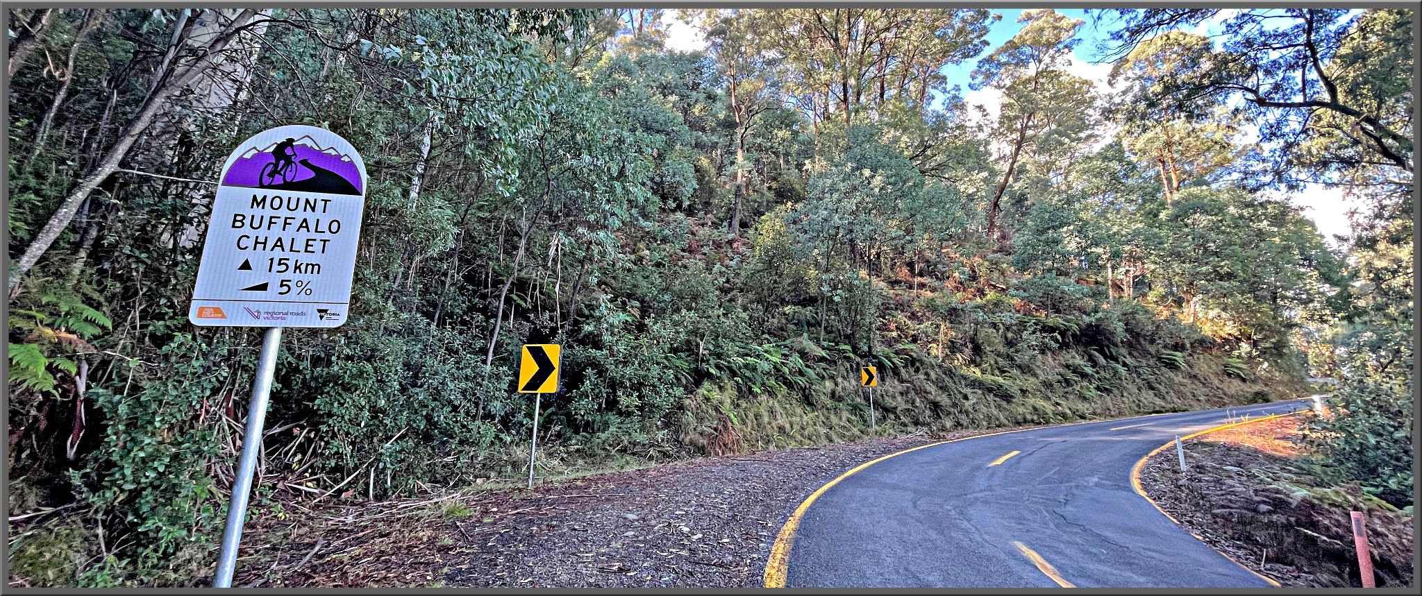 sign for Mount Buffalo Chalet