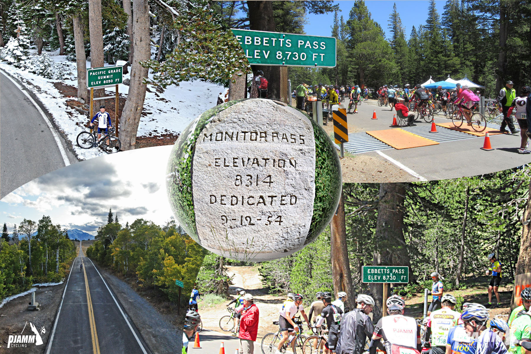 Death Ride 2021 Five passes of the Death Ride - Monitor East, Ebbetts, East, Monitor West, Ebbetts West, Pacific Grade