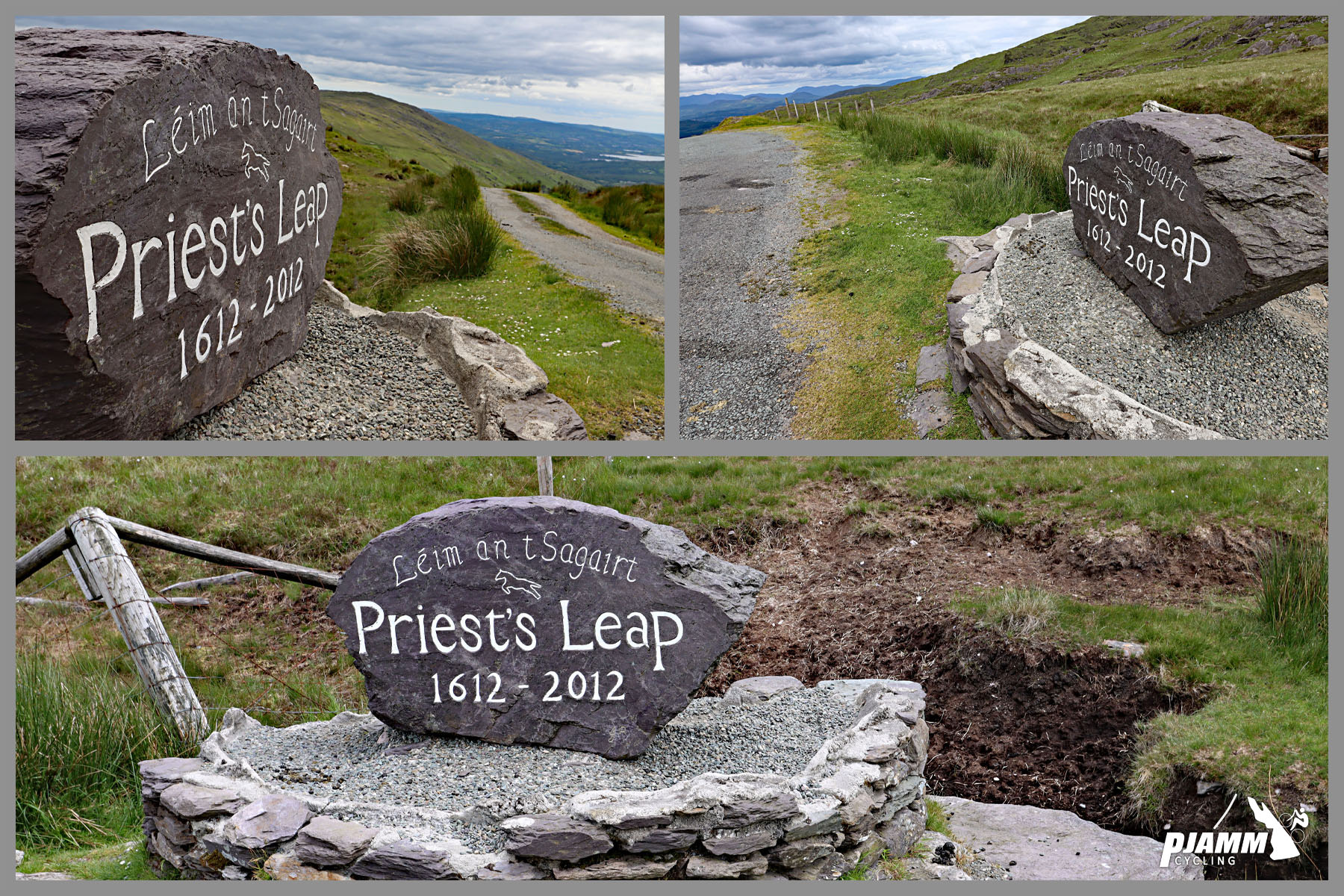 Priest's Leap stone monument, 1612-2012