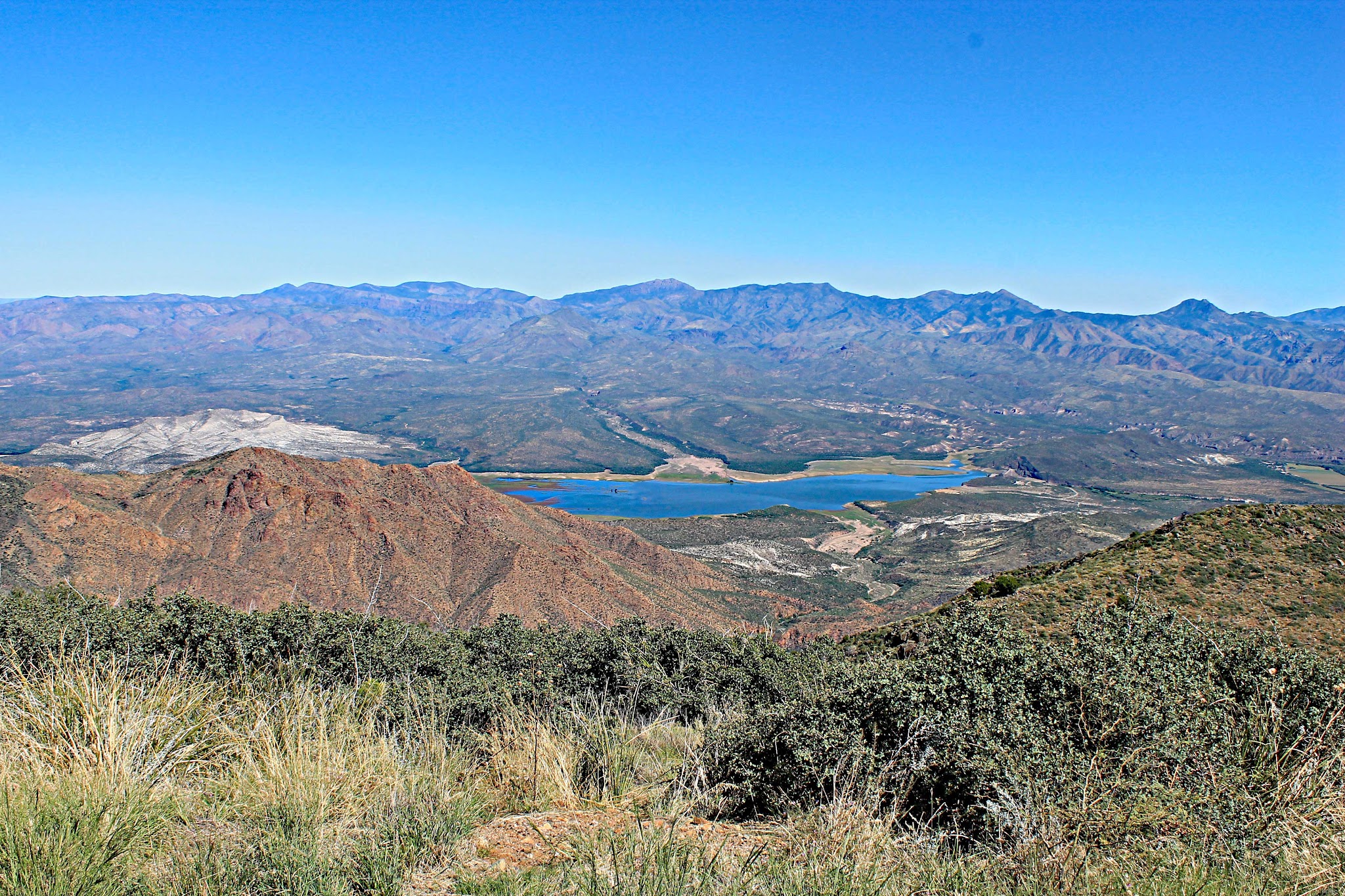 Cycling Humboldt Mountain - Horseshoe Reservoir
