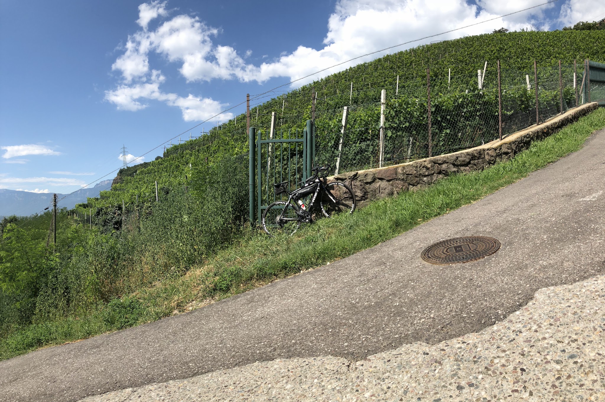 Cycling Steepest Mile in the World  - Jesenierstrabe - bike on steep hill