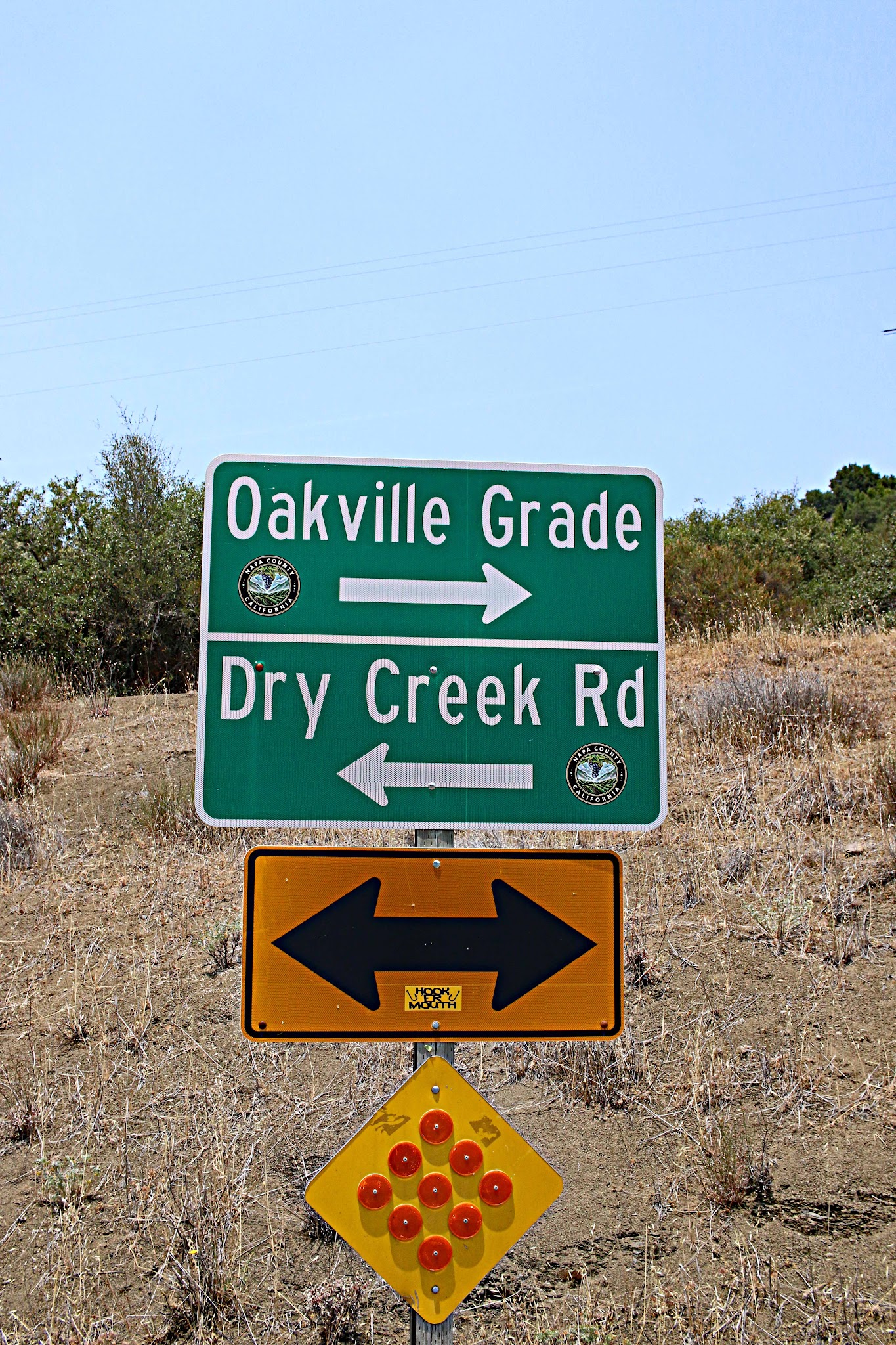 Oakville Grade Road Sign Cycling Oakville Grade Road - photo of sign