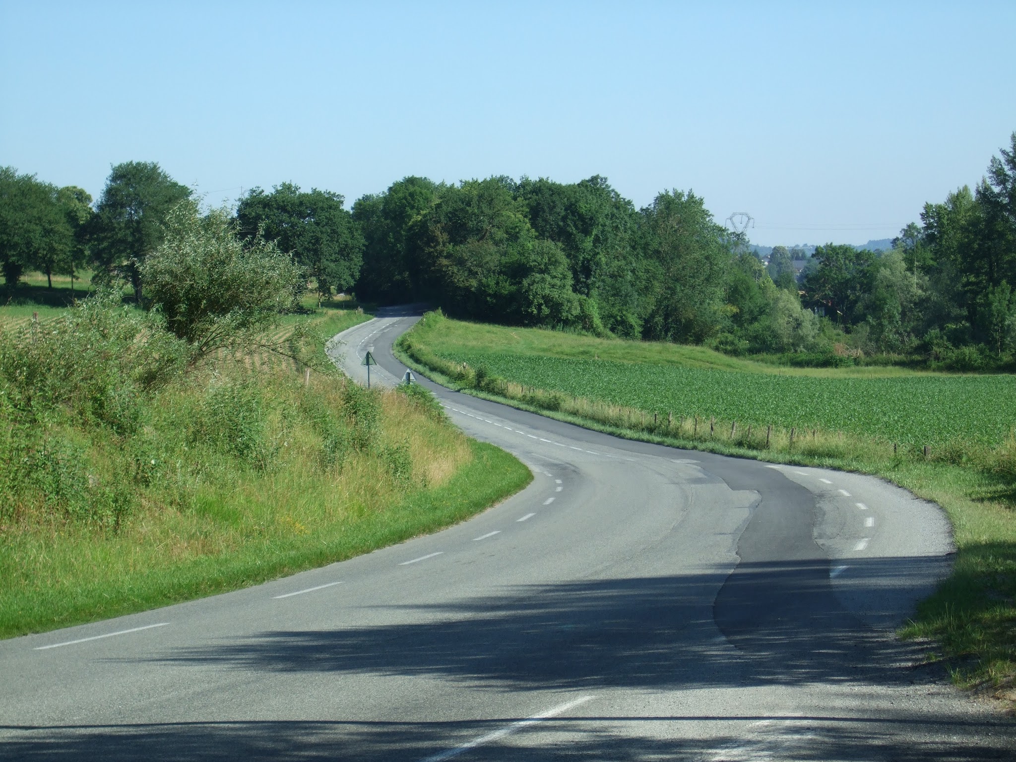 Bike climb Col du Soulor from Ferrieres - road and field