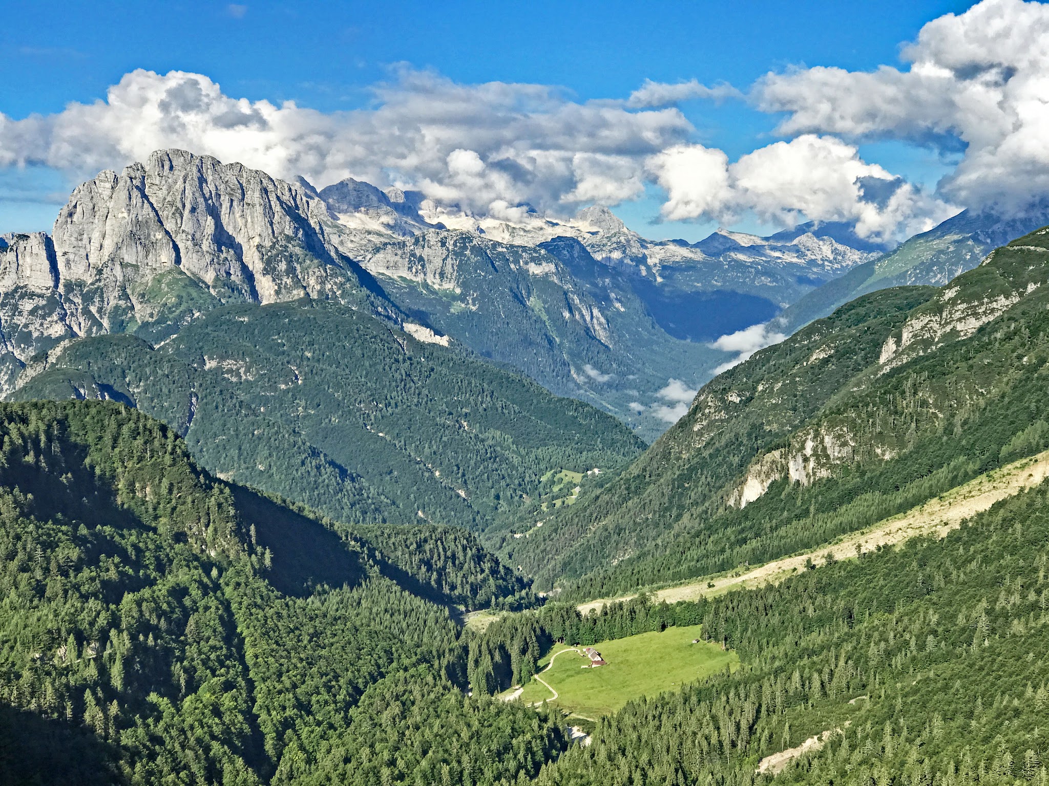 Vzpon na Mangart