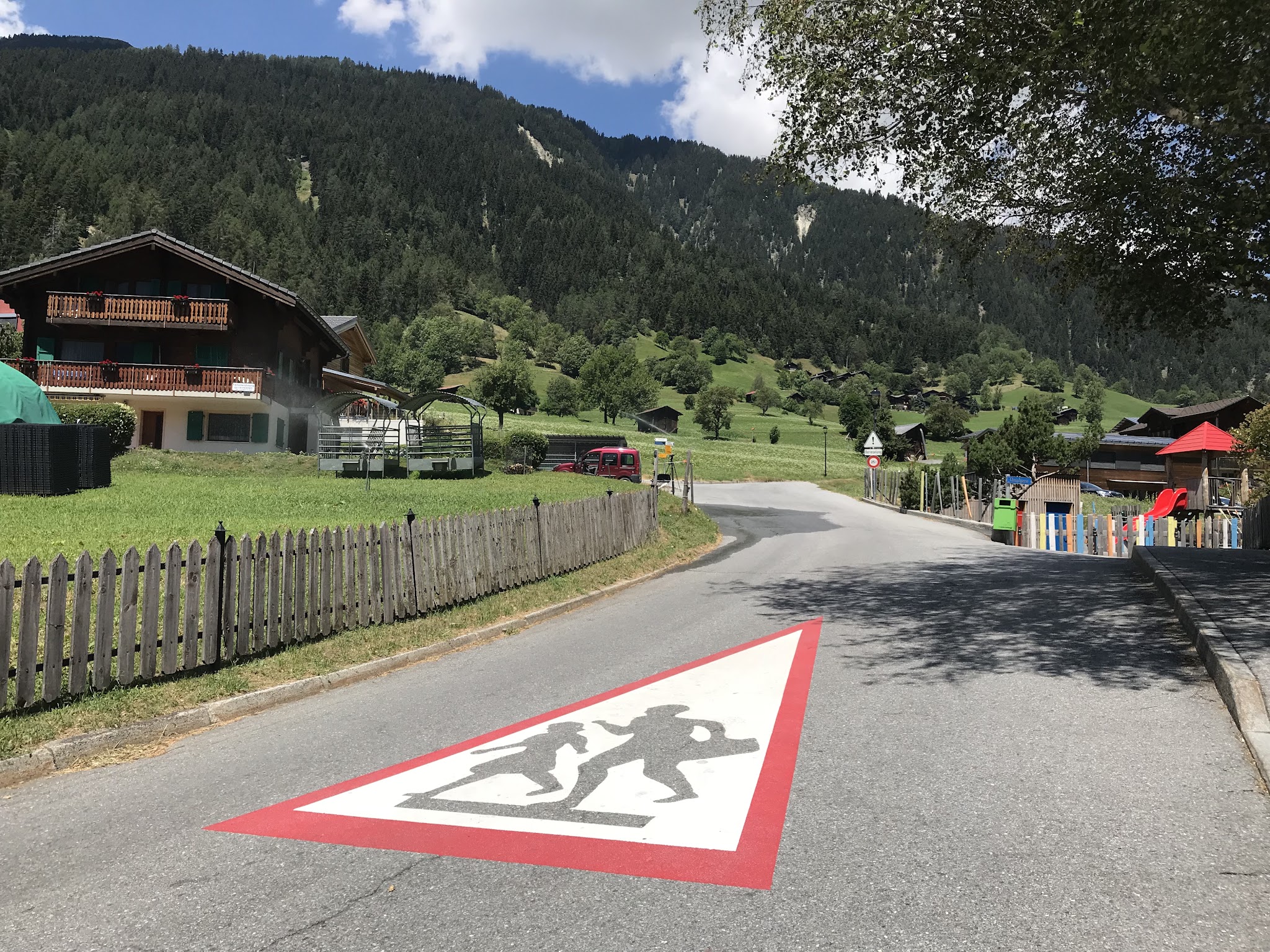 Bike climb Marjalensee  - road sign