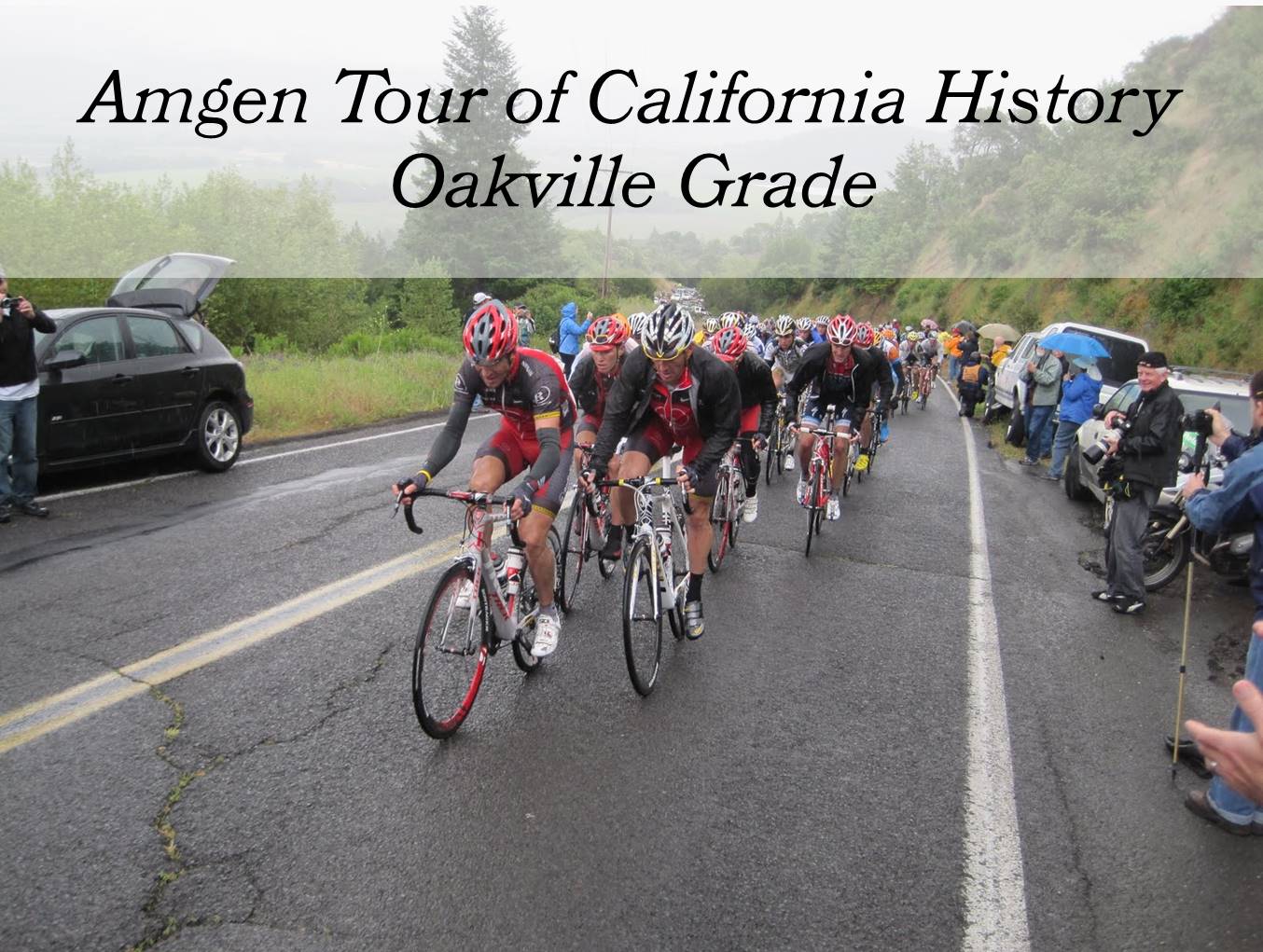 Cycling Oakville Grade Road - photo of sign