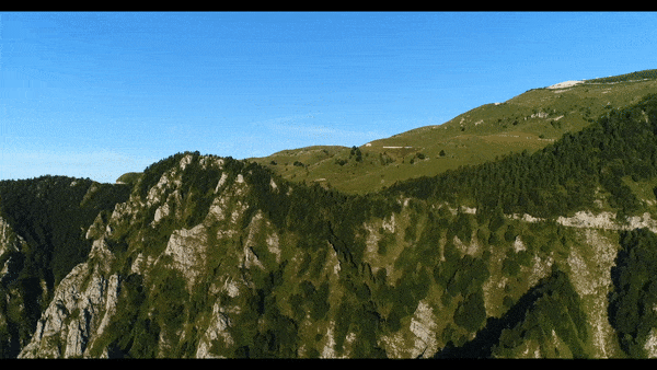 Monte Grappa from Crespano - Sacrario