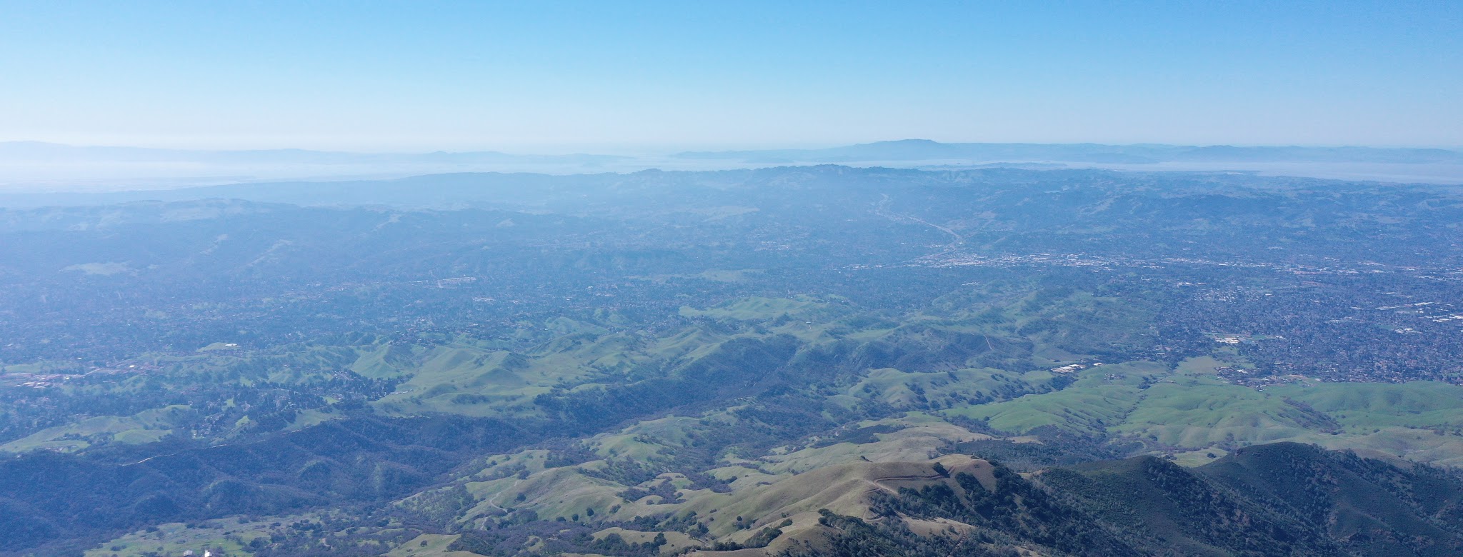 Bicycle ride up Mt. Diablo - Summit Road - Golden Gate Bridge and Mount Tamalpais 